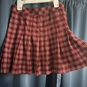 Plaid Schoolgirl Mini skirt